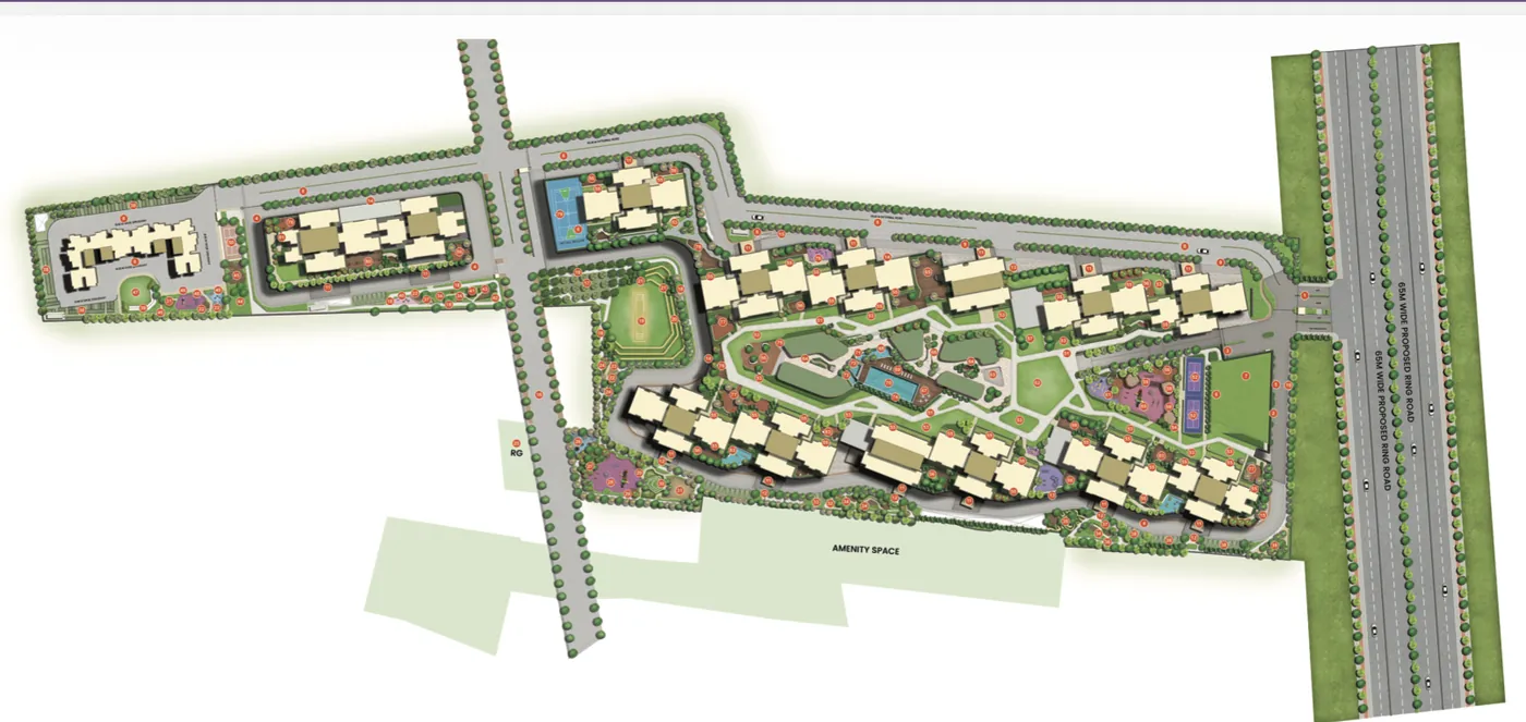 Vyomora Hinjawadi master layout plan